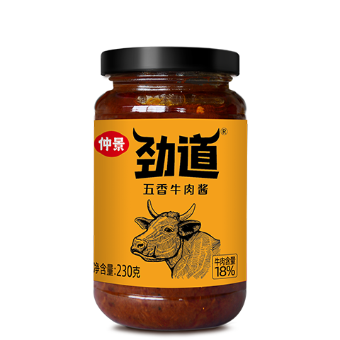 劲道牛肉酱（五香味）- 230g